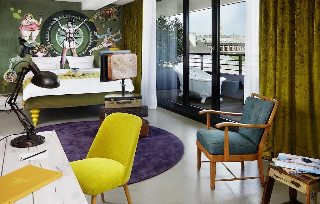 ****  25Hours Hotel Beim Museumsquartier Bécs Ausztria